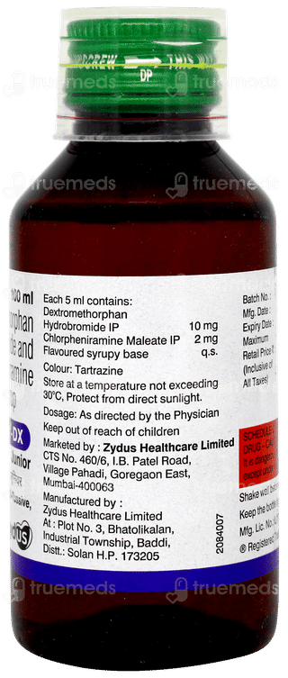 Bricarex Dx Junior Syrup 100ml