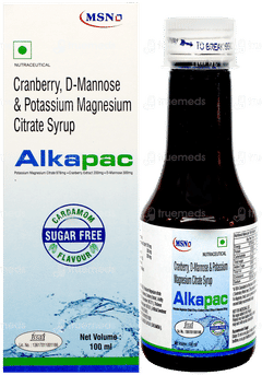Alkapac Cardamom Flavour Sugar Free Syrup 100Ml