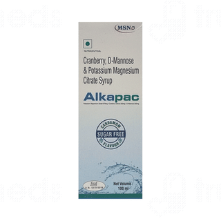Alkapac Cardamom Flavour Sugar Free Syrup 100Ml