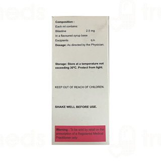 Bilanix 2.5 MG Syrup 60 ML