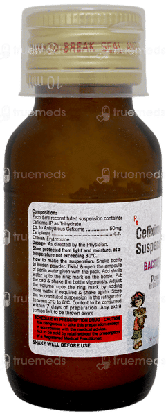 Bactofix 50 Dry Syrup 30ml