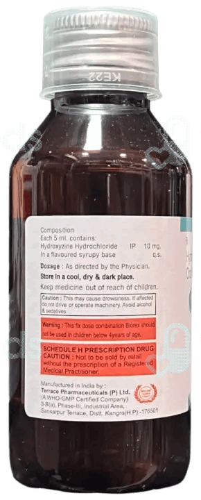 Biorex 10Mg Syrup 100Ml