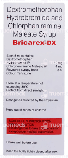 Bricarex Dx Syrup 100ml