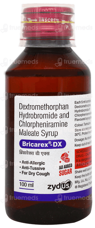 Bricarex Dx Syrup 100ml