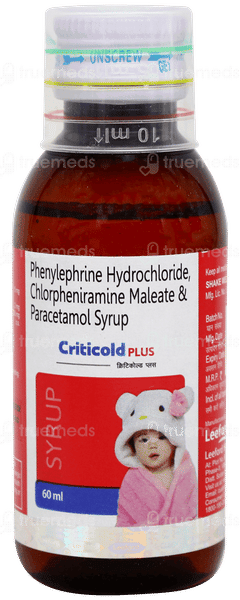 Criticold Plus Syrup 60ml Criticold Plus Syrup 60ml