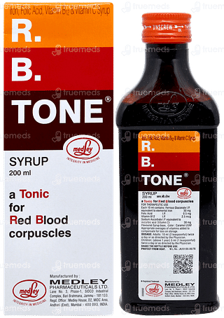 R B Tone Syrup 200ml