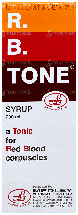 R B Tone Syrup 200ml