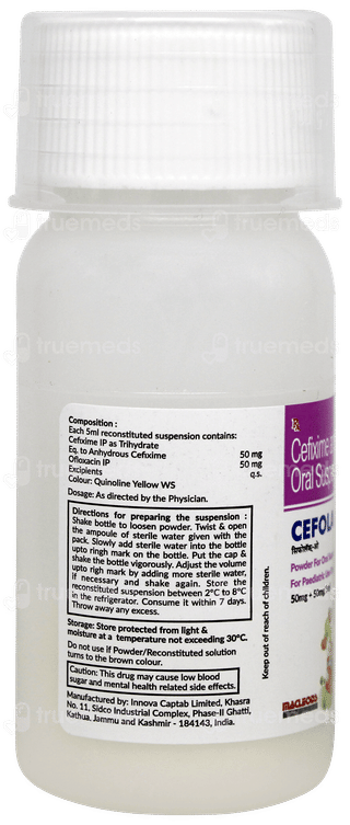 Cefolac O Suspension 30ml