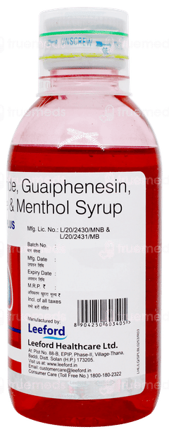 Cuflift Plus Syrup 100ml