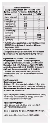 Softeron Gold Strawberry Flavour Suspension 150Ml