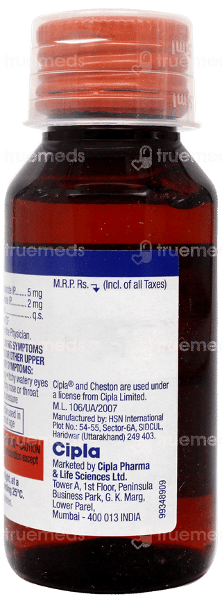 Cheston Af Orange Flavour Syrup 60ml