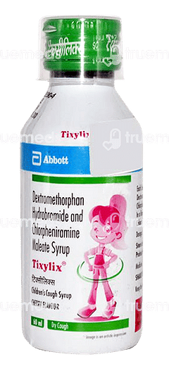 TIXYLIX CHERRY FLAVOUR COUGH SYRUP 60 ML