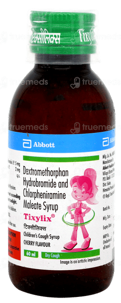 Tixylix Cherry Flavour Syrup 60ml