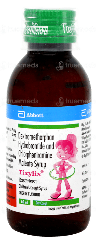 Tixylix Cherry Flavour Syrup 60ml
