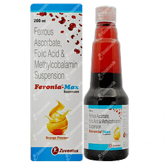 Feronia Max Orange Flavour Suspension 200ml