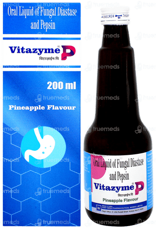 Vitazyme P Pineapple Flavour Liquid 200ml