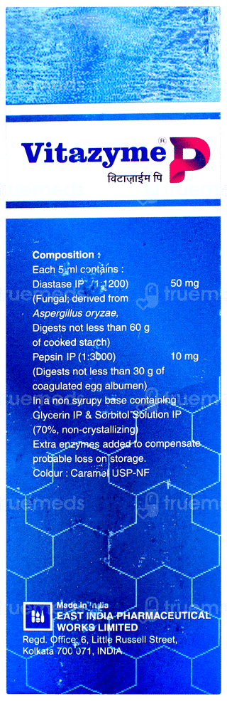 Vitazyme P Pineapple Flavour Liquid 200ml