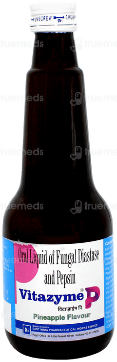 Vitazyme P Pineapple Flavour Liquid 200ml Vitazyme P Pineapple Flavour Liquid 200ml