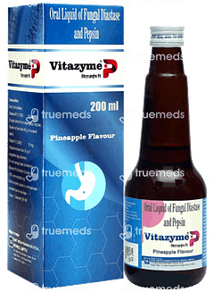 Vitazyme P Pineapple Flavour Liquid 200ml