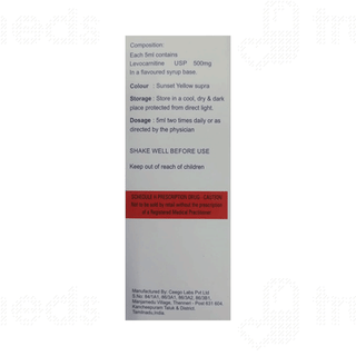 Carnipil 500 MG Syrup 100 ML