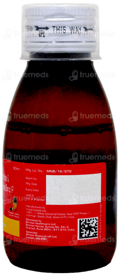 Coldover Pineapple And Black Currant Syrup 60Ml Coldover Pineapple And Black Currant Syrup 60Ml