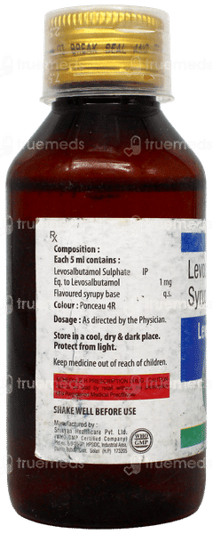 Levosalvac Syrup 100Ml Levosalvac Syrup 100Ml
