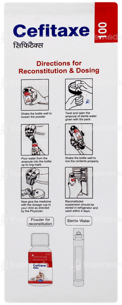 Cefitaxe 100 Strawberry Flavour Suspension 30ml