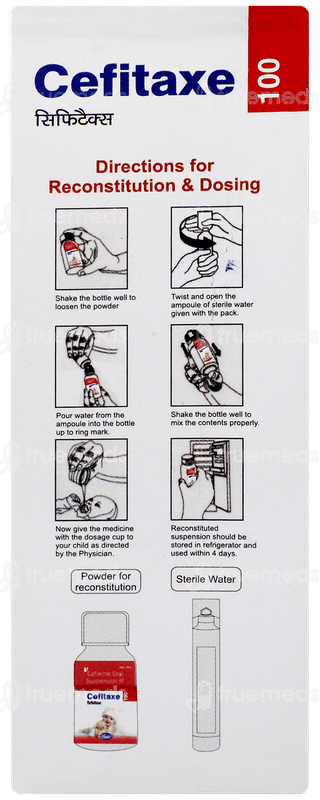 Cefitaxe 100 Strawberry Flavour Suspension 30ml