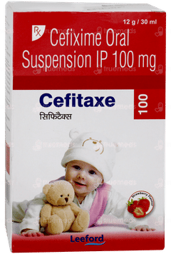 Cefitaxe 100 Strawberry Flavour Suspension 30ml