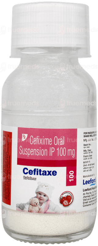 Cefitaxe 100 Strawberry Flavour Suspension 30ml