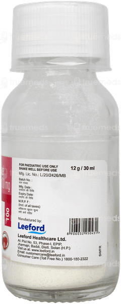 Cefitaxe 100 Strawberry Flavour Suspension 30ml