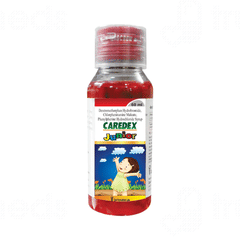 Caredex Junior 5/2/10 MG Syrup 60 ML Caredex Junior 5/2/10 MG Syrup 60 ML