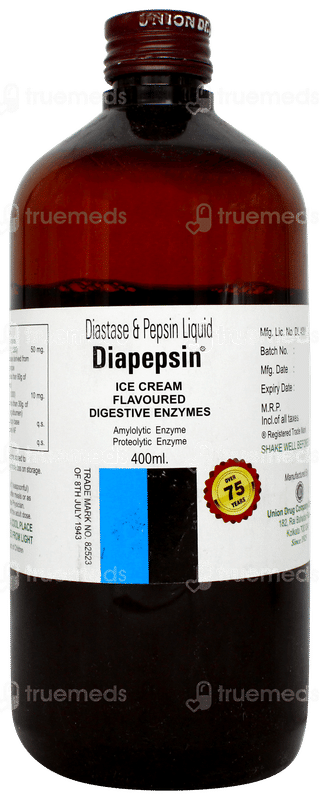 Diapepsin Ice Cream Flavoured Liquid 400ml