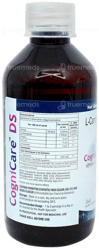 Cognicare Ds Syrup 200ml