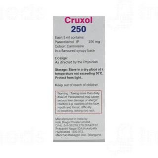 Cruxol 250 Suspension 60ml