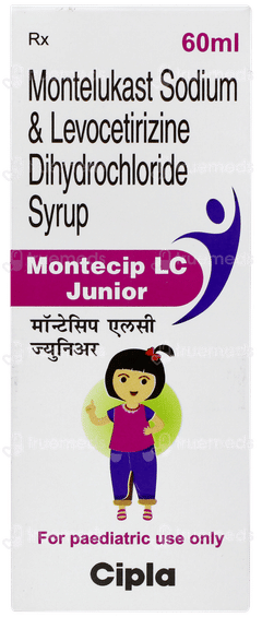 Montecip Lc Junior Syrup 60ml Montecip Lc Junior Syrup 60ml