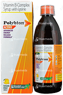 Polybion Active Advanced Energy Release Formula Mango Flavour Sugar Free Syrup 300 ML