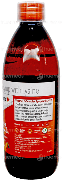 Polybion Active Mango Flavour Sugar Free Syrup 300Ml