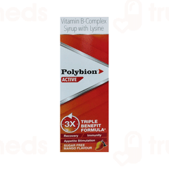 Polybion Active Sugar Free Syrup 300ml