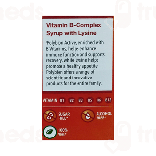 Polybion Active Sugar Free Syrup 300ml