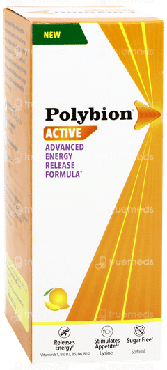 Polybion Active Sugar Free Syrup 150ml