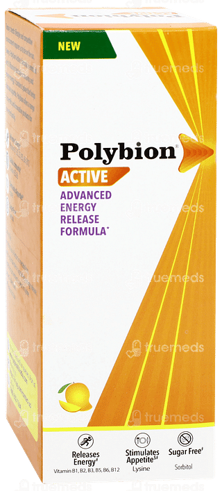 Polybion Active Sugar Free Syrup 150ml