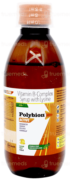 Polybion Active Sugar Free Syrup 150ml