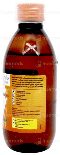 Polybion Active Sugar Free Syrup 150ml