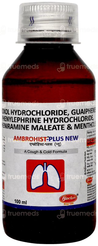 Ambrohist Plus New Syrup 100ml