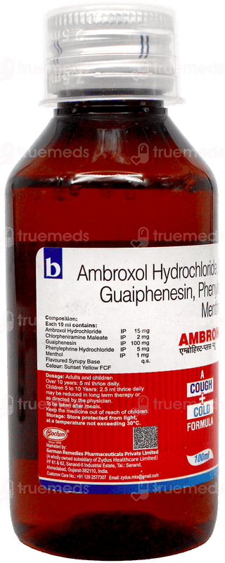 Ambrohist Plus New Syrup 100Ml