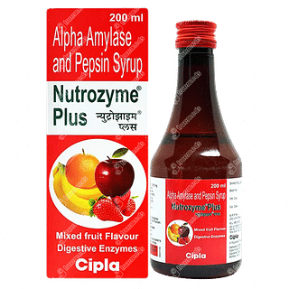 Nutrozyme Plus Mixed Fruits Flavour Syrup 200 ML