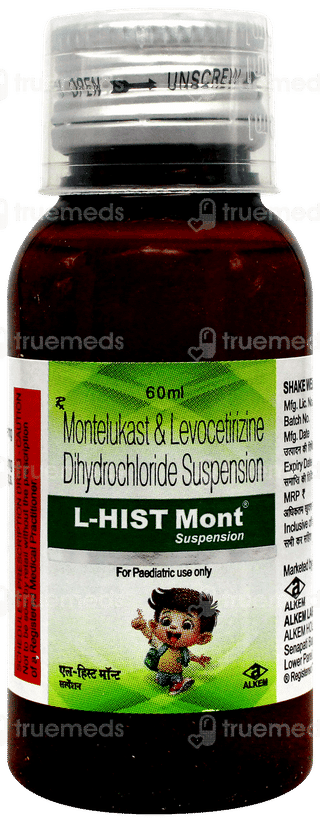L Hist Mont Syrup 60Ml