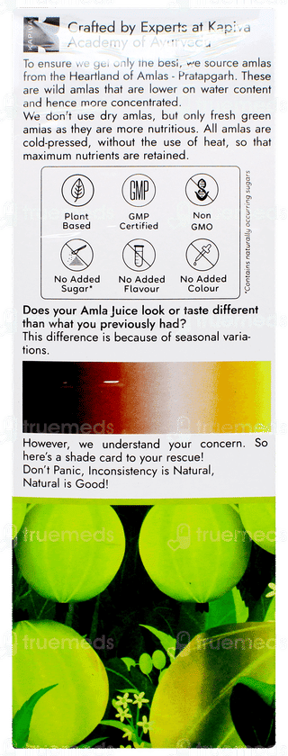 Kapiva Ayur Foods Wild Amla Juice 1 L