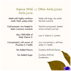 Kapiva Ayur Foods Wild Amla Juice 1 L